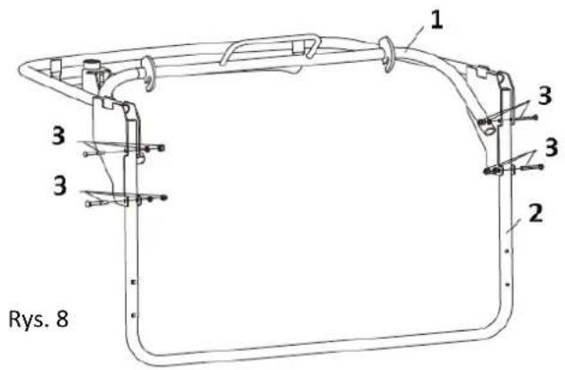 NAC UR-TR102-500BS-W - Montaż i instalacja kosza na trawę - 3