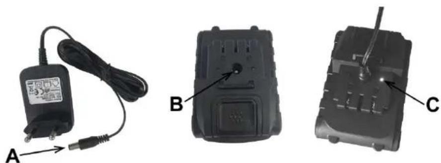 NAC TC-LS55-196-E-SB - Ładowanie akumulatora - 5