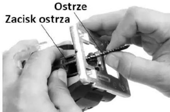 NAC JSE60-B-PT - Montaż i wymiana ostrza - 2