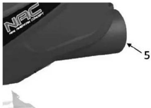 NAC JSE60-B-PT - Podłączenie odsysacza pytów - 1