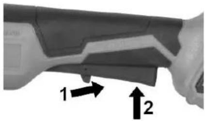 NAC AGE-125-LI-B-20V - W modelach AGE-125-LI-20V i AGE -125-LI-B-20V (Rys. 7a): - 2