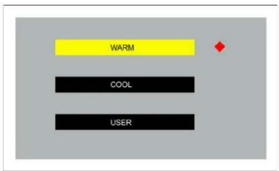 Advantech FPM-7151W-P3AE - A.2.5 Colour Temperature Menu - 2