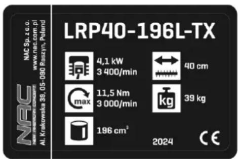 NAC LRP40-196L-TX - PAMIĘTAJ - 1
