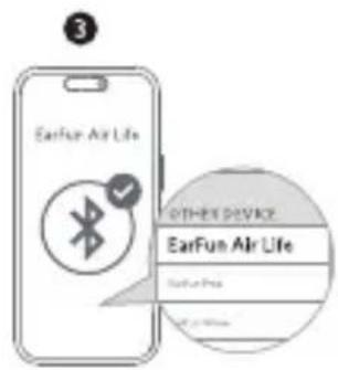 EarFun Air Life - Zresetuj i połącz ponownie - 3