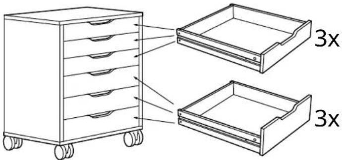 IKEA ALEX 204.735.45 - ALEX - 26