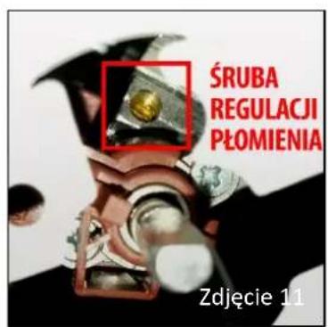 ŚRUBA REGULACJI PŁOMIENIA Zdjęcie 11