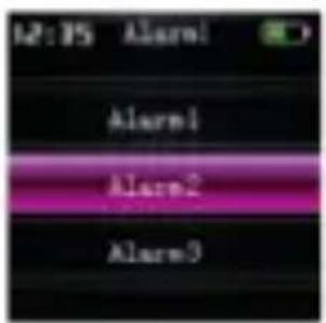 12:15 Alarm1 Alarm1 Alarm2 Alarm3