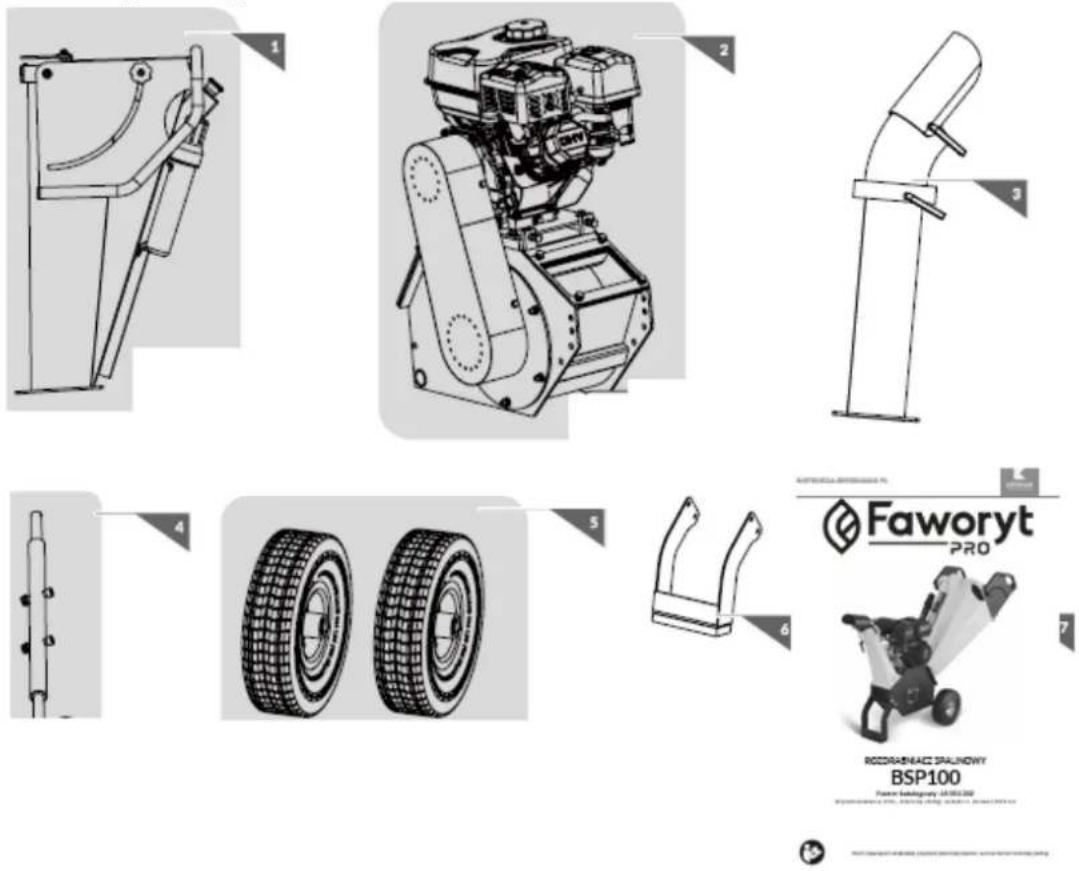 Faworyt Pro BSP100 - Zawartość opakowania - 1