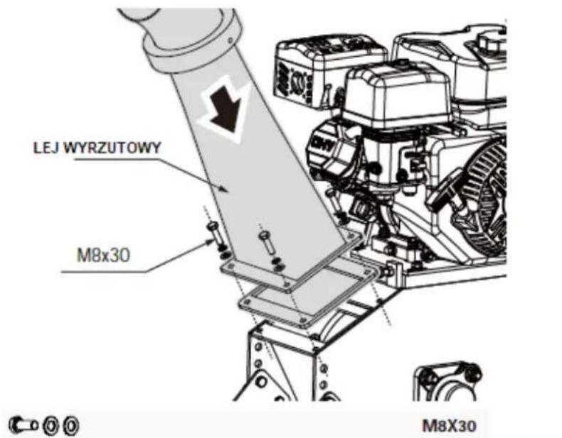 LEJ WYRZUTOWY M8x30 M8X30