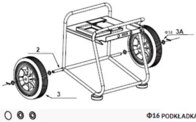 Φ16 3A 2 3 Φ16 PODKLADKA