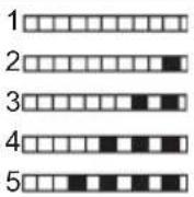 Finlux FD-I12B45B100 - Pasek testowy - 5