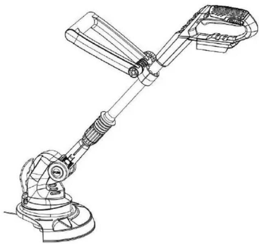 Greenso UAO005 - Akumulatorowej podkaszarki do trawy 20V - 1