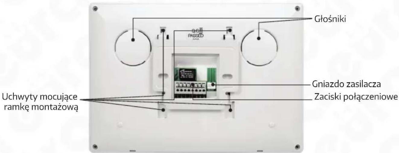 Eura VDP-40A3 - BUDOWA MONITORA - 3