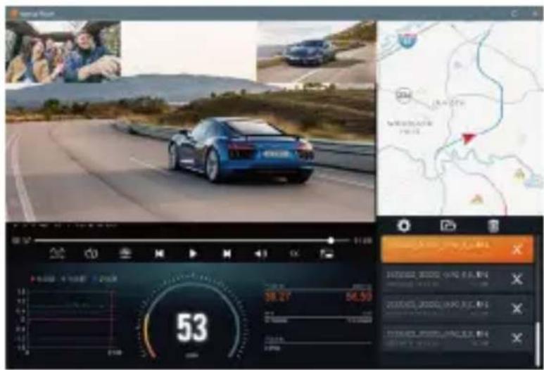 Vantrue Nexus N4 Pro - GPS funkcje - 1