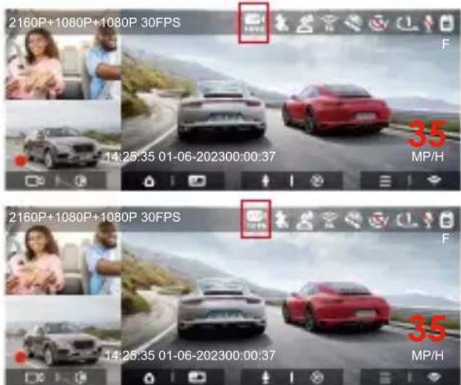 Vantrue Nexus N4 Pro - Low Bitrate nagrywanie - 1