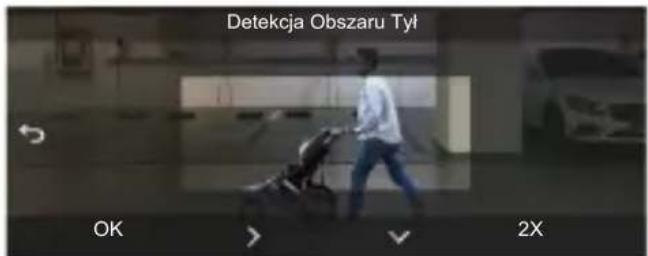 Detekcja Obszaru Tyl OK > 2X