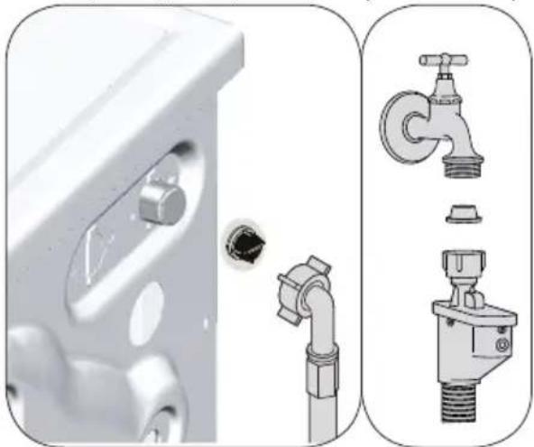 GRUNDIG GWN 48440 C - Czyszczenie filtrów wlotu wody - 1