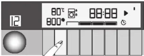 GRUNDIG GWN 48440 C - Wybieranie prędkości wirowania - 2