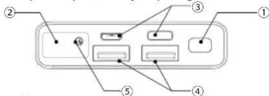 Savio BA-04 - Schemat produktu: - 1