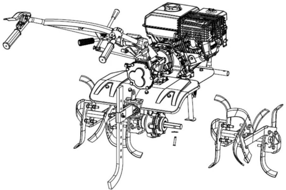 Faworyt RT75-212R - Montaż dodatkowych osłony noży - 2