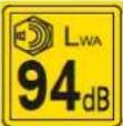 Lider PTG350A - Symbole dotyczące urządzenia - 14
