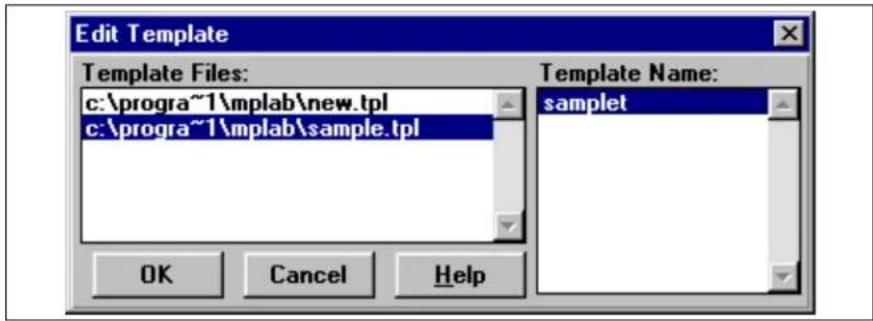 Microchip PIC12CR509A - Edit Template - 1