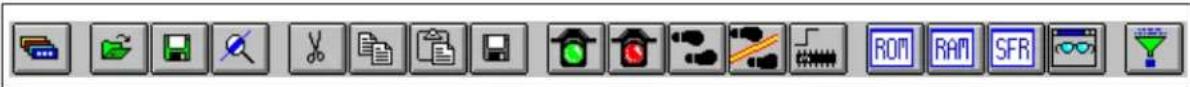 Microchip PIC12CR509A - Toolbars - 1