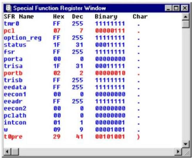Microchip PIC12CR509A - Pin Stimulus File example - 3