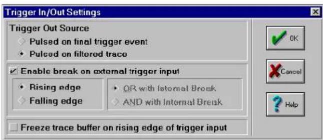Microchip PIC12CR509A - Trigger In/Out Settings - 1