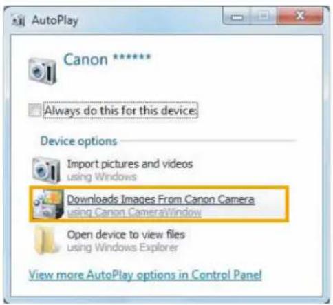 CANON Digital IXUS 400 - System Windows Vista - 1