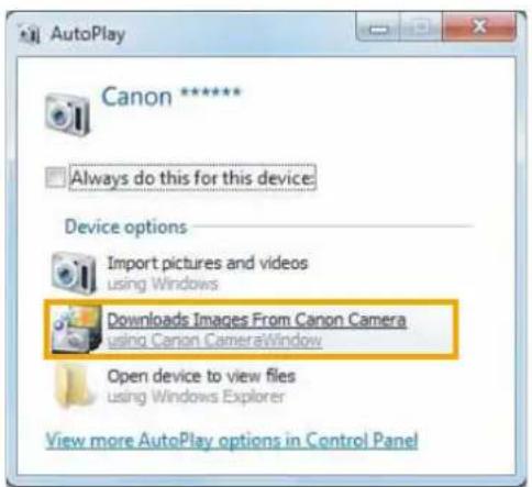 CANON Digital IXUS 400 - System Windows Vista - 1