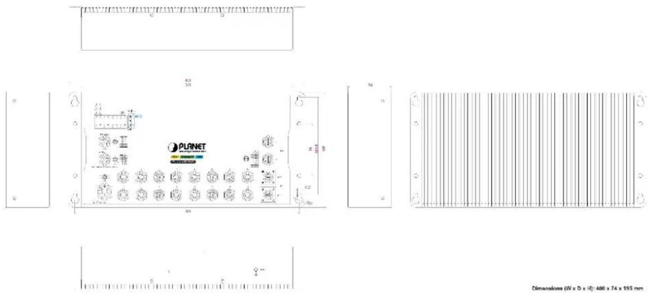Planet ITS-6326-16T-LV - ITS-6326-18T2XS-WV - 1