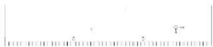 Scanned text image showing fragmented characters and symbols, possibly from a document or form