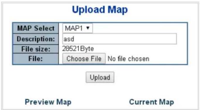 Upload Map MAP Select MAP1 ▼ Description: asd File size: 28521Byte File: Choose File No file chosen Upload Preview Map Current Map