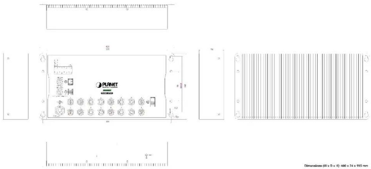 Planet ITS-6326-16T-LV - ITS-6326-16T-WV - 1