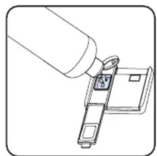 Kernau KDI 6754 AD - In order to change the rinse aid level, follow the below steps before turning on the machine: - 2