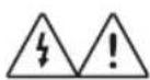 Kernau KDI 6754 AD - RISK OD ELECTRIC SHOCK / CAUTION - 1