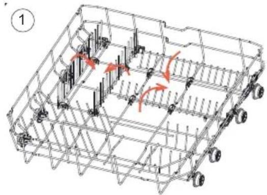Kernau KDI 6754 AD - Four Folding Racks - 1