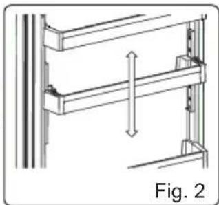 Kernau KFRC 20163.1 NF DI - Adjustable Door Shelf(In some models) - 3