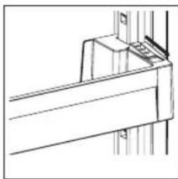 Kernau KFRC 15153.2 NF W - Adjustable Door Shelf (Only some models) - 1