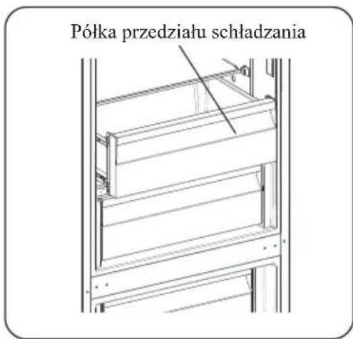 Kernau KFRC 18262.2 NF EB - Półka przedziału schladzania (w niektórych modelach) - 1