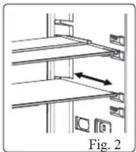 Kernau KFRC 18262.2 NF EB - Adjustable Glass Shelf (In some models) - 2