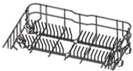 TOSHIBA DW-14B2EE-PL - Składanie półek suszarki - 1