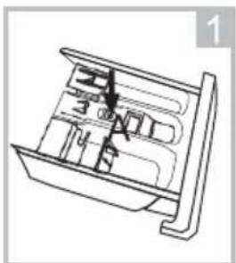 TOSHIBA TW-BL100S2PLSK - Oczyć podajnik środka piorącego - 1