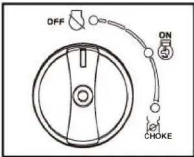 OFF ON CHOKE