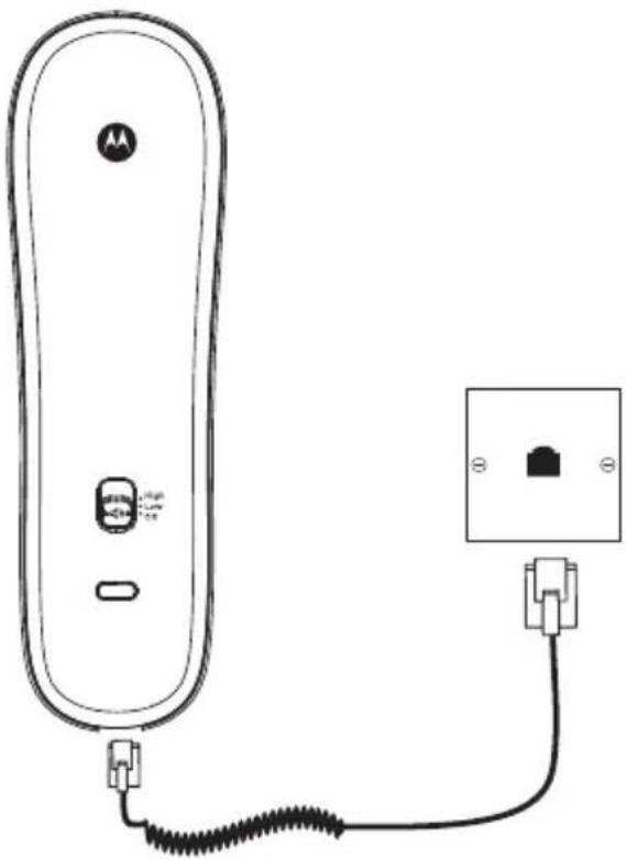 MOTOROLA CT50 - Podłączenie terminala - 1