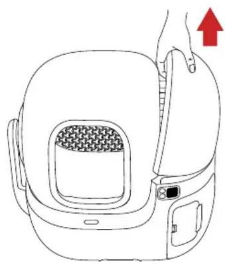 Petkit Purbot MAX PRO - Opróżnij żwirek przed czyszczeniem - 3