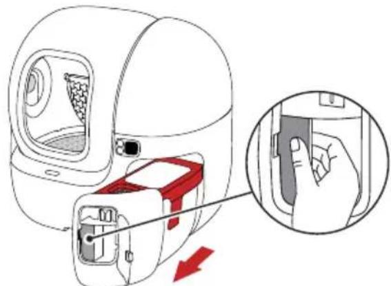 Petkit Purbot MAX PRO - Montaż worka na śmieci - 2