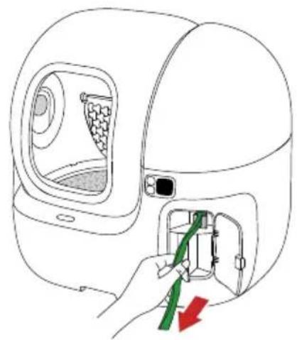 Petkit Purbot MAX PRO - Opróżnianie pojemnika na odpady - 1