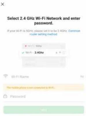 Nous A5 - Procedura podłączenia inteligentnego przedłużacza do sieci Wi-Fi: - 2